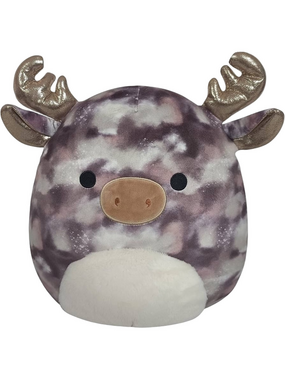 Jumbo Squishmallows Greggor Moose Stuffed Animal Toy Brown White 24”